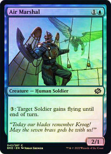 Air Marshal (BRO) / Foil