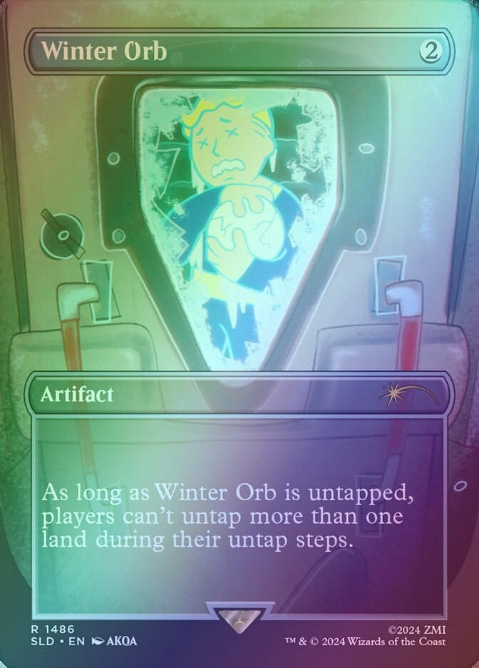Winter Orb (SLD) (1486★) / Borderless / Rainbow Foil