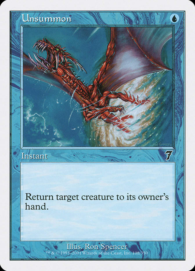 Unsummon (7ED) (108)
