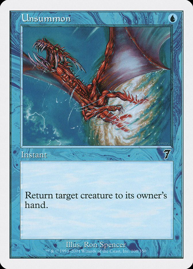 Unsummon (7ED) (108)