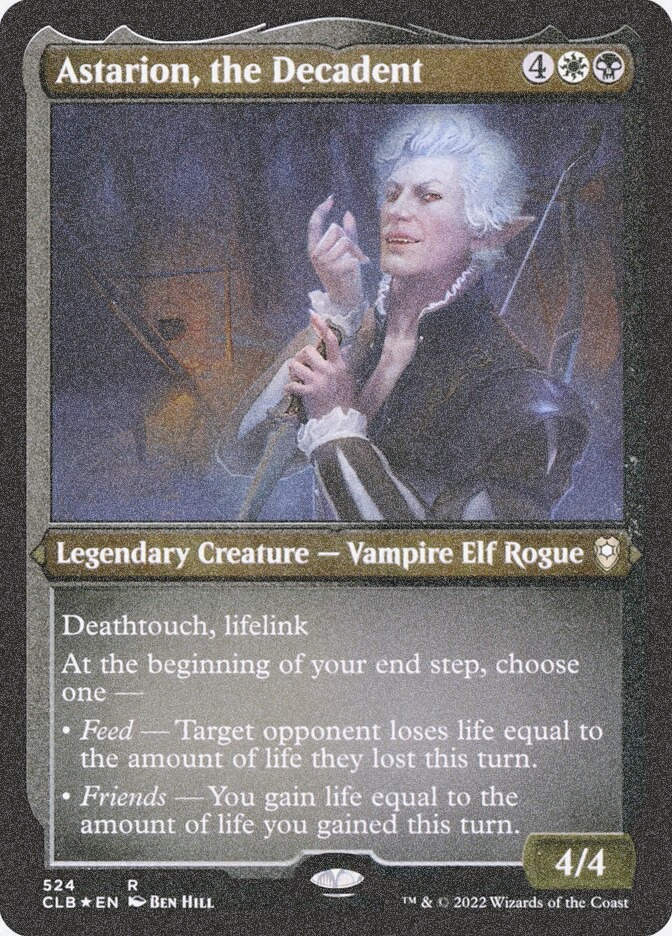 Astarion, the Decadent (CLB) (524) / Foil Etched