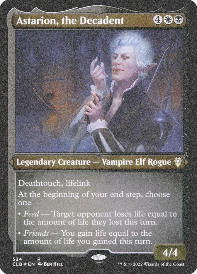 Astarion, the Decadent (CLB) (524) / Foil Etched