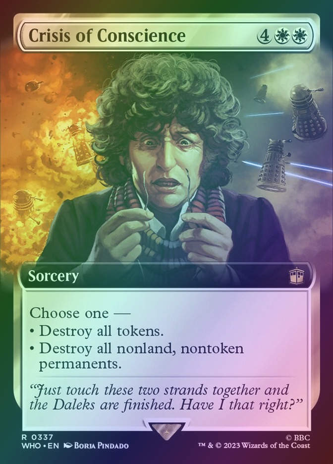 Crisis of Conscience (WHO) (337) / Extended Art / Foil