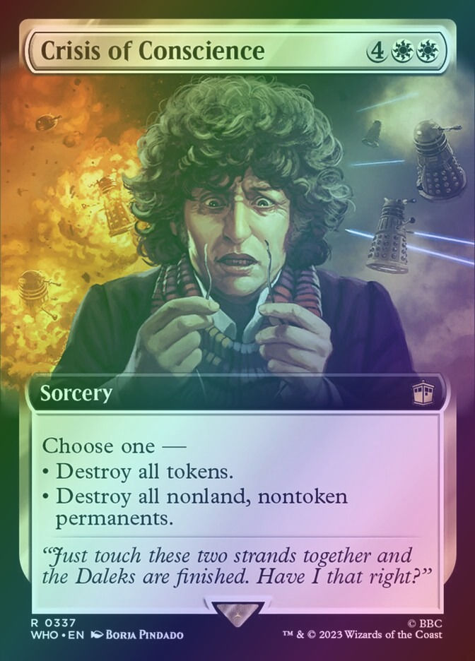 Crisis of Conscience (WHO) (337) / Extended Art / Foil