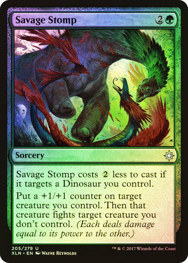 Savage Stomp (XLN) (205) / Foil