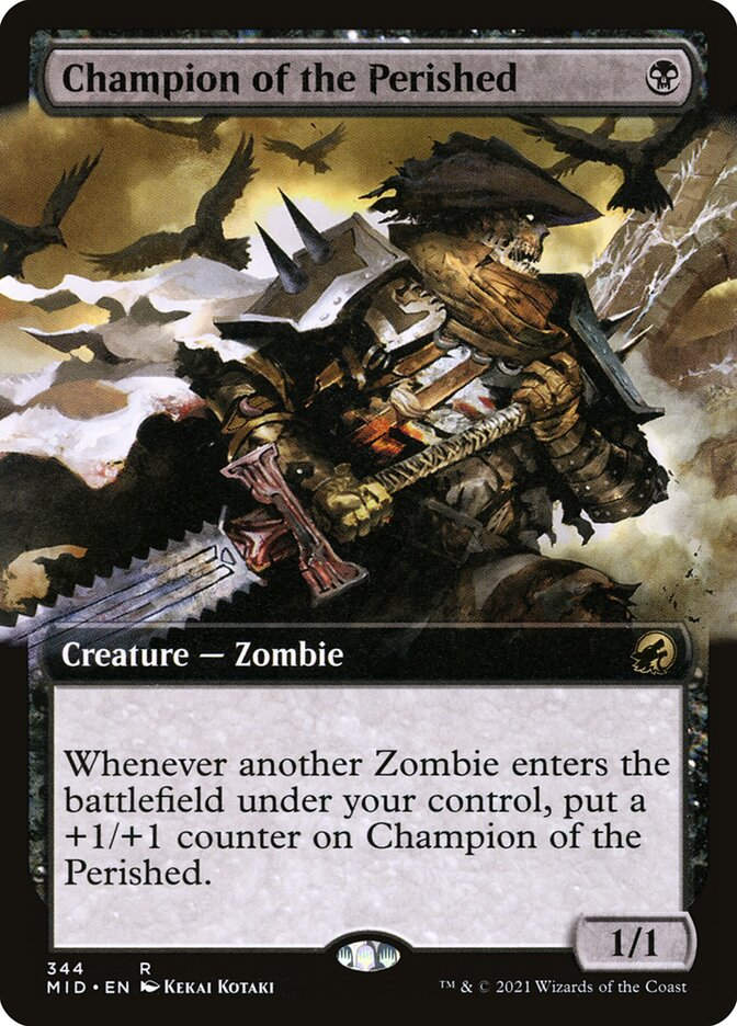 Champion of the Perished (MID) (344) / Extended Art