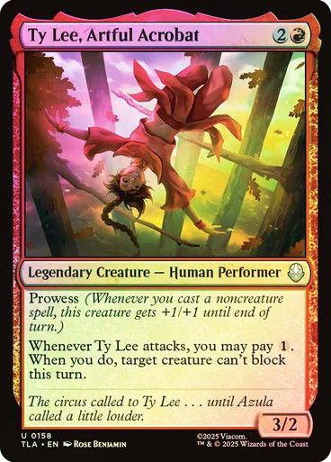 Ty Lee, Artful Acrobat (TLA) (158) / Foil