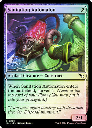 Sanitation Automaton (mkm) (256) / Foil