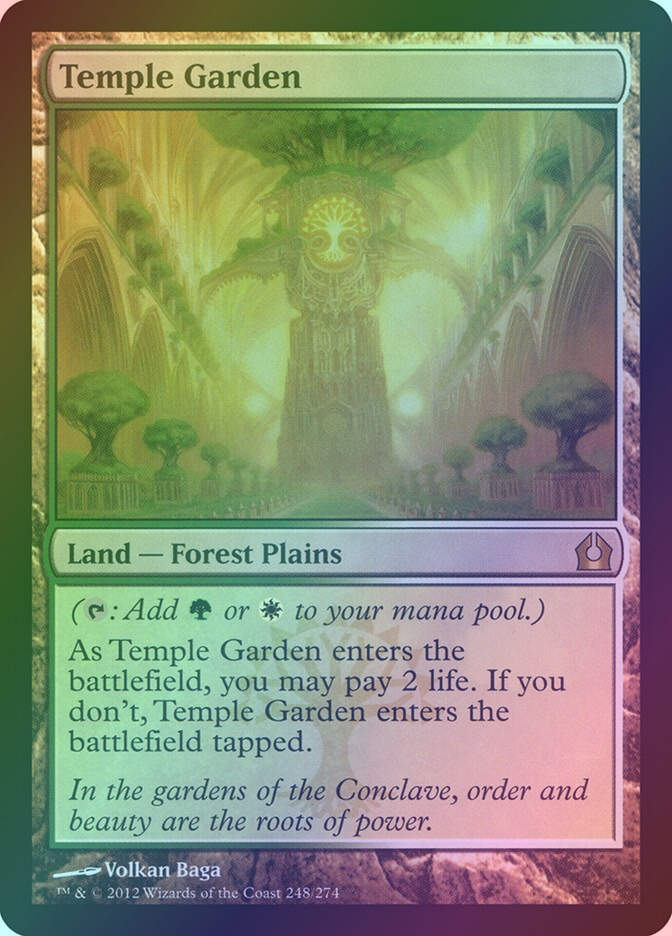 Temple Garden (RTR) (248) / Foil