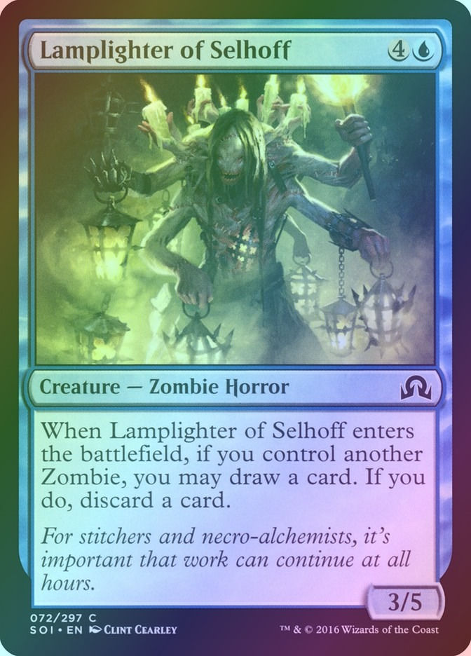 Lamplighter of Selhoff (SOI) (72) / Foil