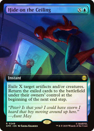 Hide on the Ceiling (SPM) (249) / Extended Art / Foil