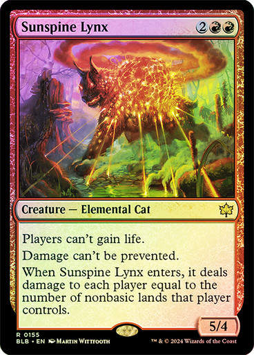 Sunspine Lynx (blb) (155) / Foil