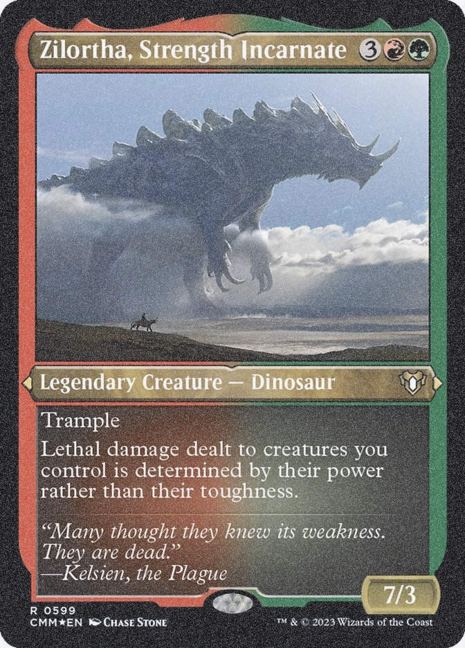 Zilortha, Strength Incarnate (CMM) (599) / Foil Etched