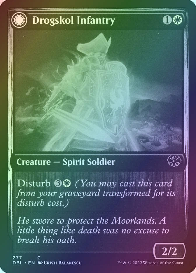Drogskol Infantry // Drogskol Armaments (DBL) (277) / Foil