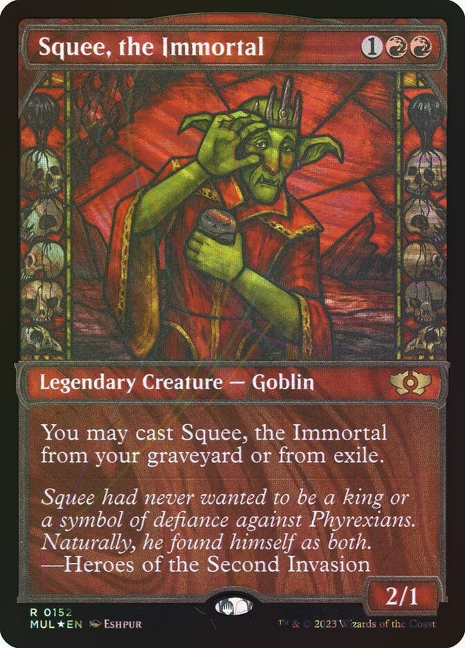 Squee, the Immortal (MUL) (152) / Showcase / Halo Foil