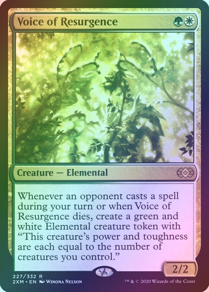 Voice of Resurgence (2XM) (227) / Foil