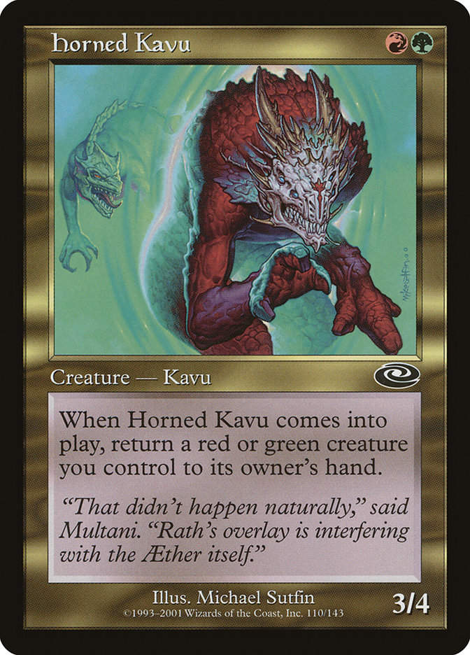 Horned Kavu (pls)