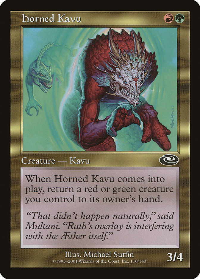 Horned Kavu (pls)