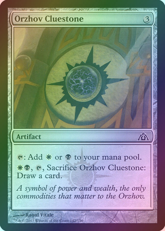 Orzhov Cluestone (DGM) (142) / Foil