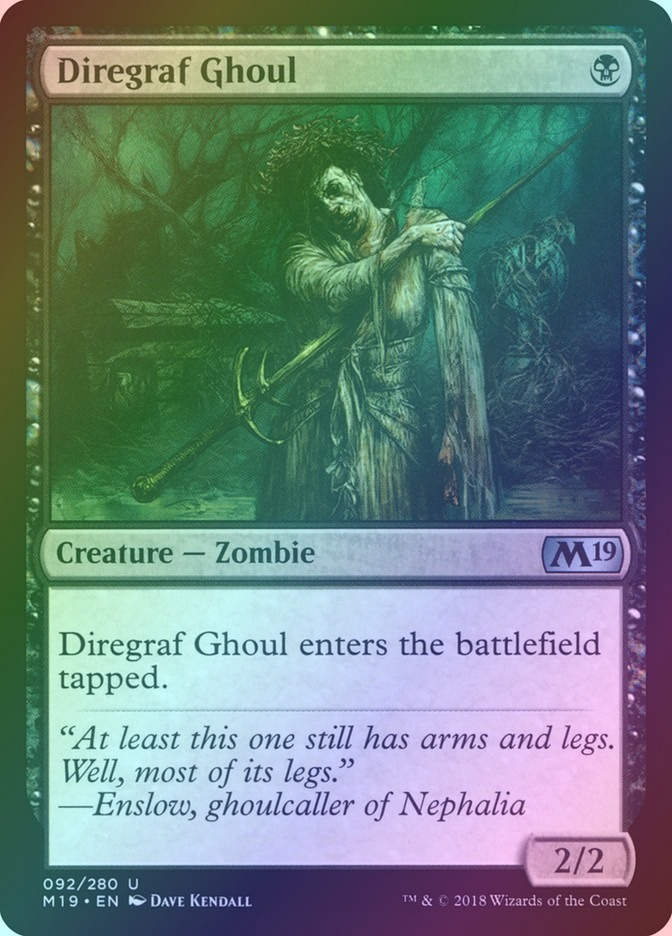 Diregraf Ghoul (M19) (92) / Foil
