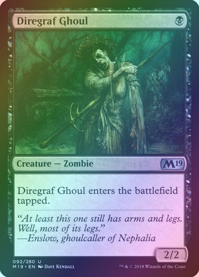 Diregraf Ghoul (M19) (92) / Foil