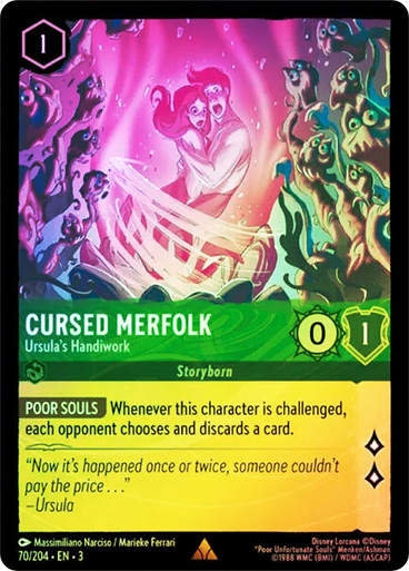 Cursed Merfolk - Ursula's Handiwork (LOR_ITI) / Foil