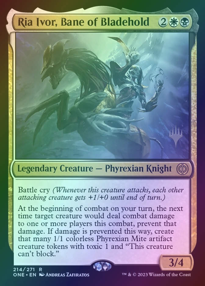 Ria Ivor, Bane of Bladehold (PONE) (214p) / Foil