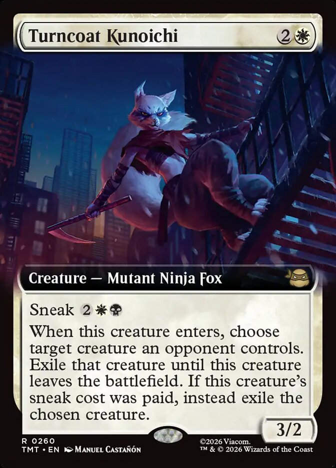 Turncoat Kunoichi (TMT) (260) / Extended Art