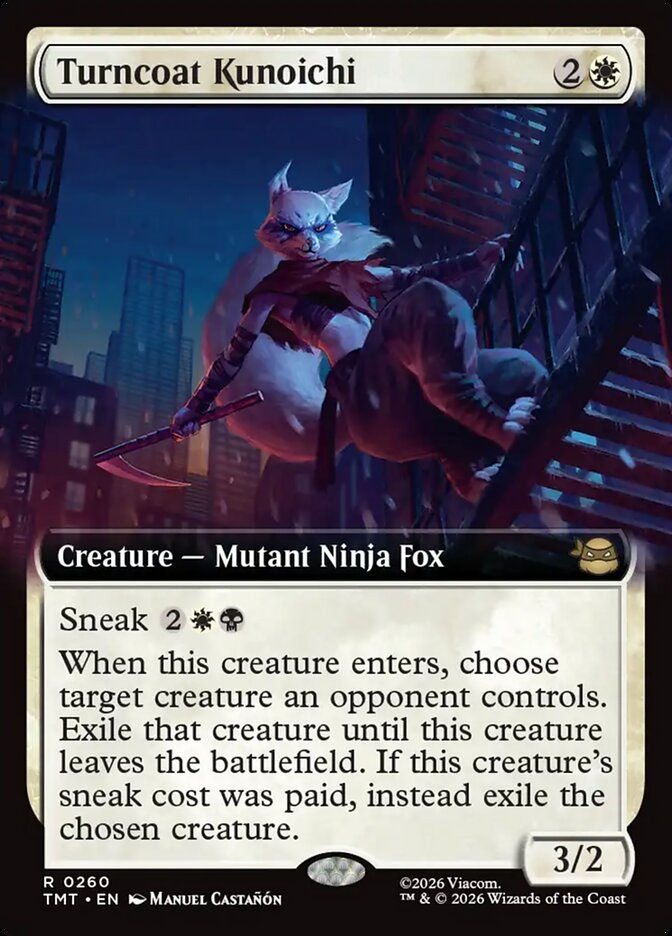 Turncoat Kunoichi (TMT) (260) / Extended Art