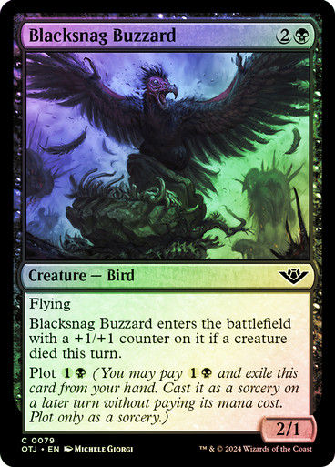 Blacksnag Buzzard (otj) (79) / Foil