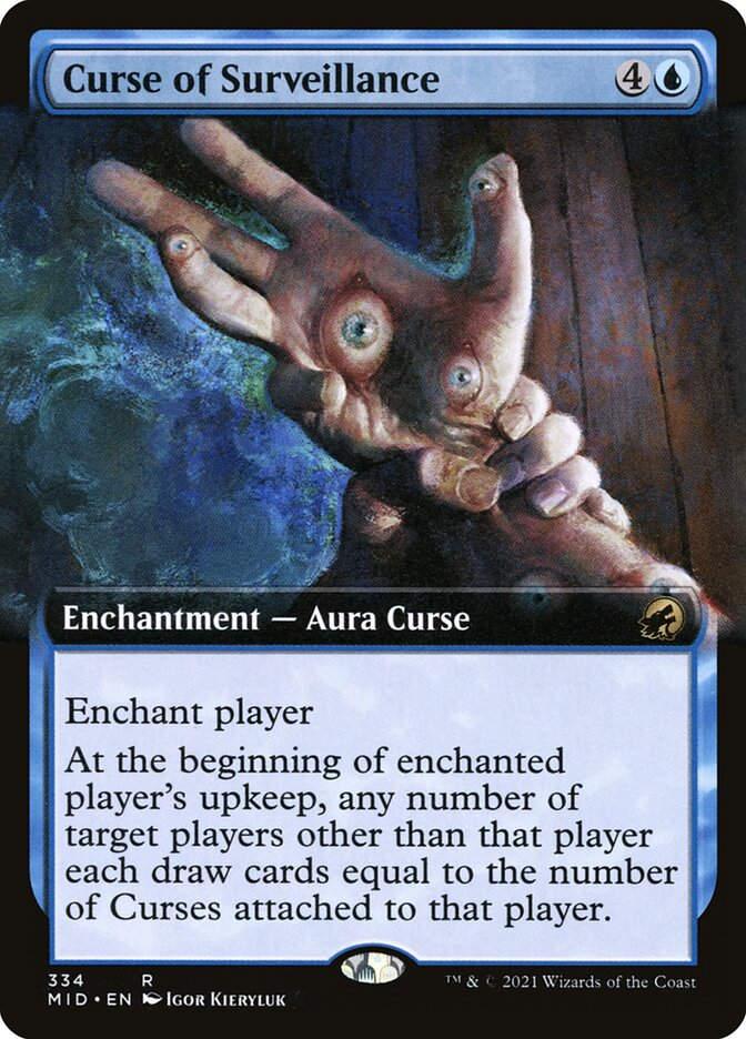 Curse of Surveillance (MID) (334) / Extended Art