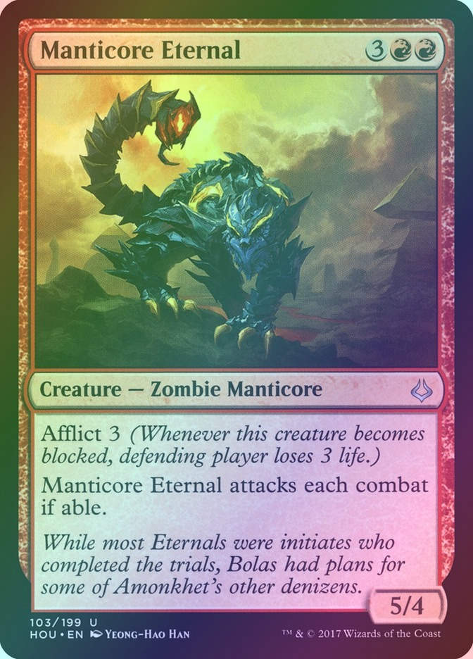 Manticore Eternal (HOU) (103) / Foil