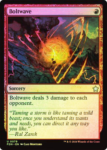 Boltwave (FDN) (79) / Foil