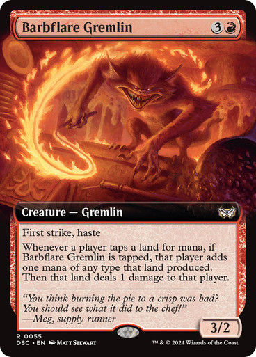 Barbflare Gremlin (DSC) (55) / Extended Art