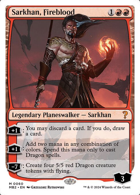 Sarkhan, Fireblood (MB2) (60)