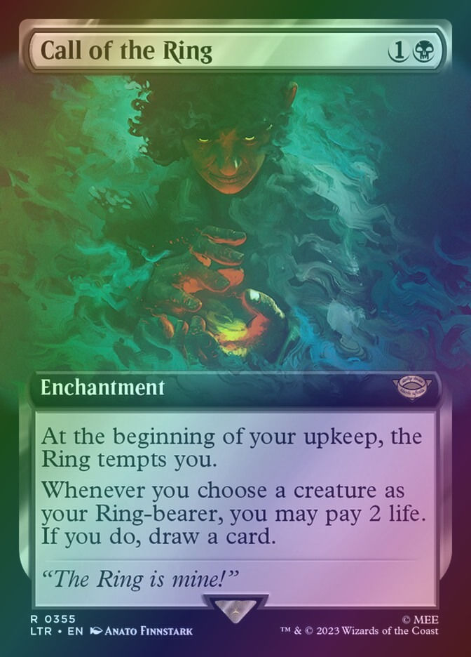 Call of the Ring (LTR) (355) / Extended Art / Foil