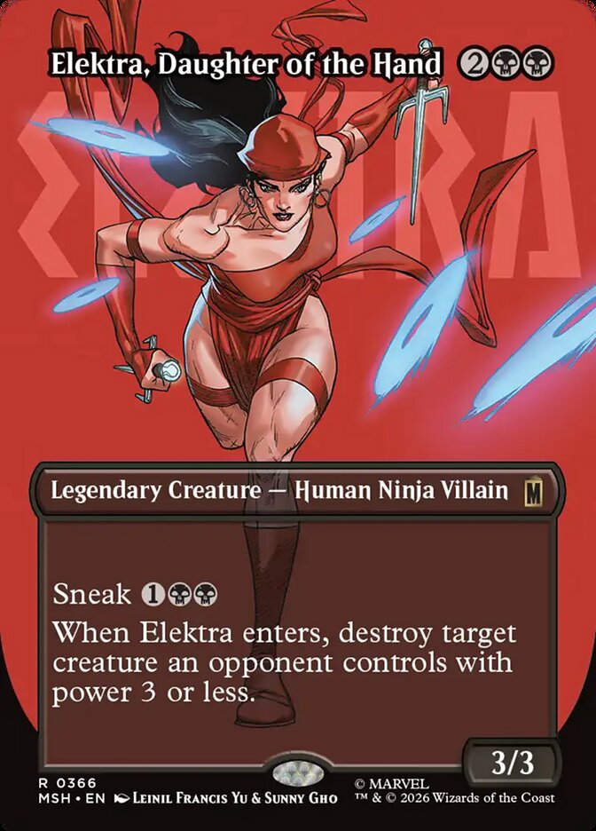 Elektra, Daughter of the Hand (MSH) (366) / Borderless