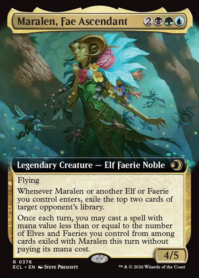 Maralen, Fae Ascendant (ECL) (376) / Extended Art