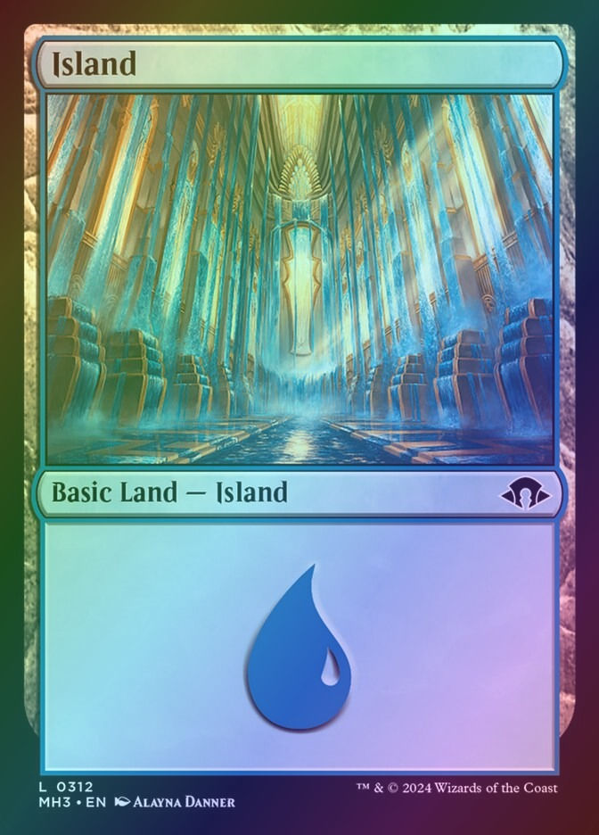 Island (MH3) (312) / Foil
