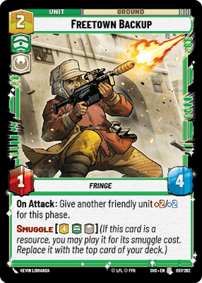 Freetown Backup (SHD_#097/262) / Foil