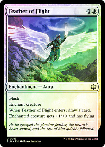 Feather of Flight (blb) (13) / Foil