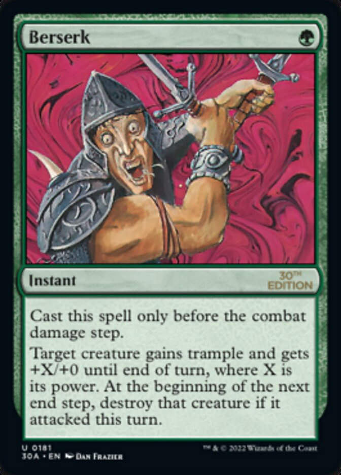 Berserk (30a)