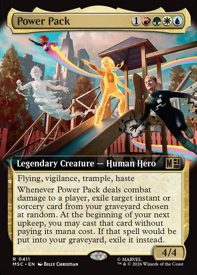 Power Pack (MSC) (411) / Extended Art