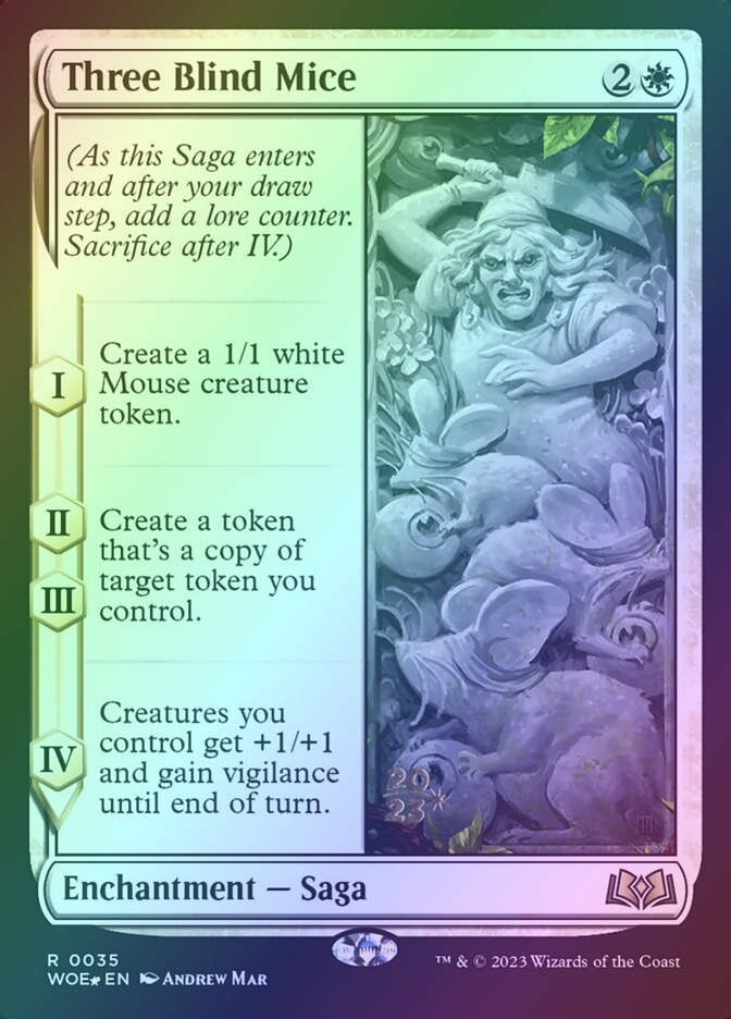 Three Blind Mice (PWOE) (35s) / Foil