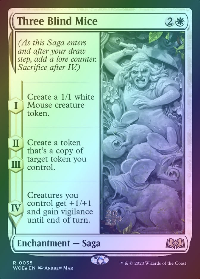Three Blind Mice (PWOE) (35s) / Foil