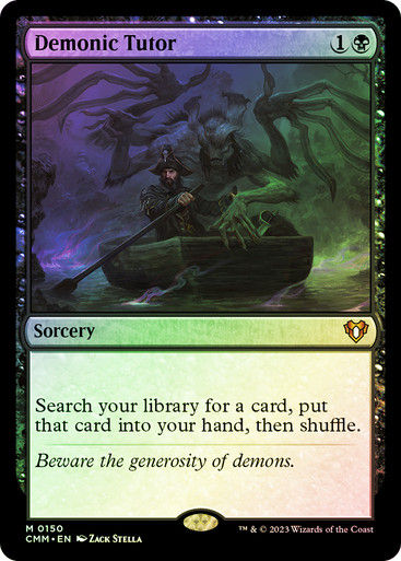 Demonic Tutor (cmm) / Foil