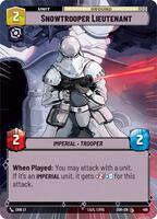 Snowtrooper Lieutenant (Hyperspace) (SOR_#488)