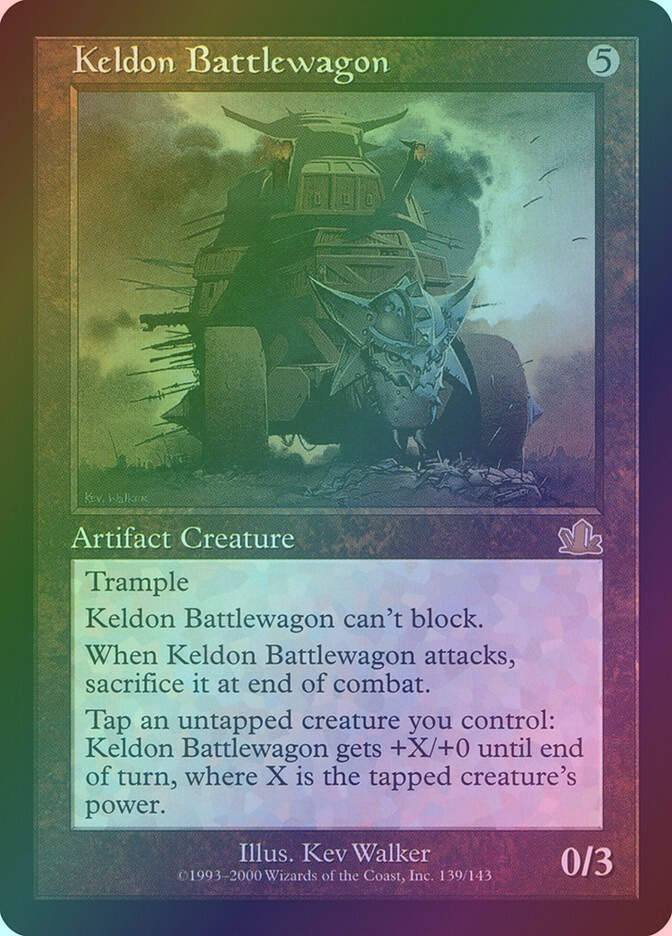 Keldon Battlewagon (PCY) (139) / Foil