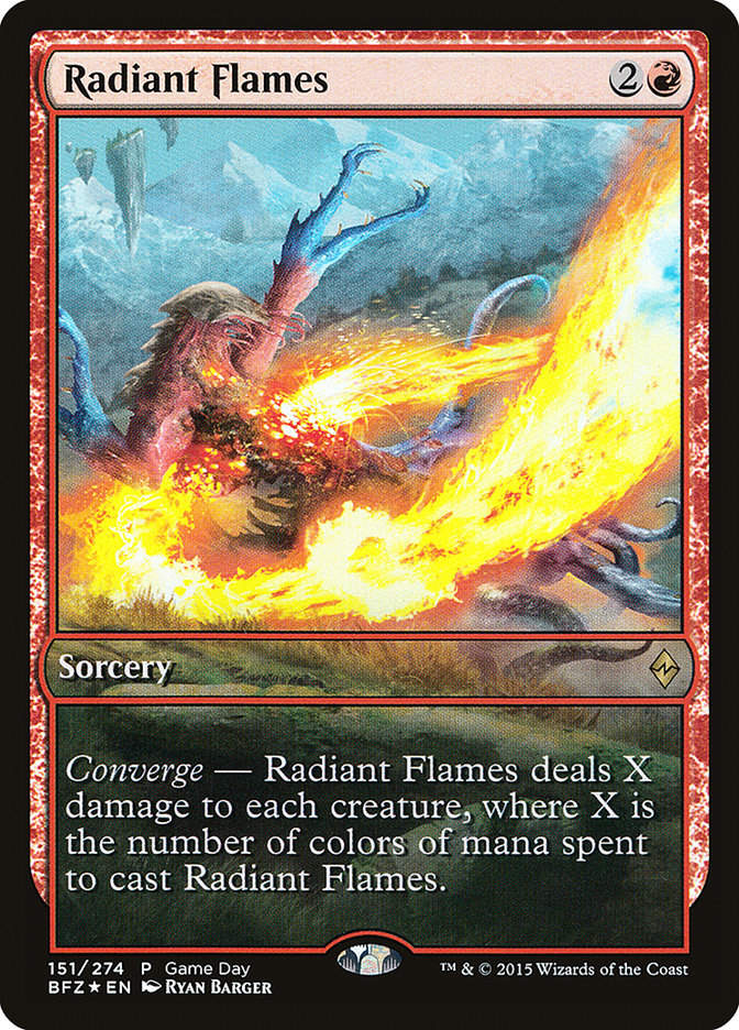 Radiant Flames (PBFZ) (151) / Foil