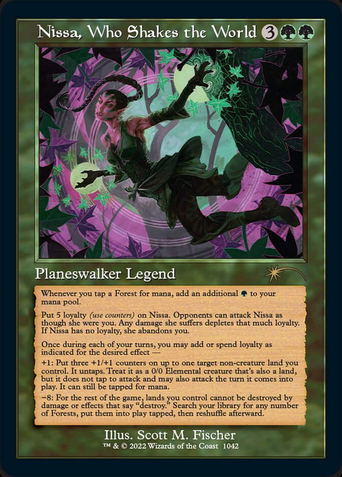 Nissa, Who Shakes the World (SLD) (1042)